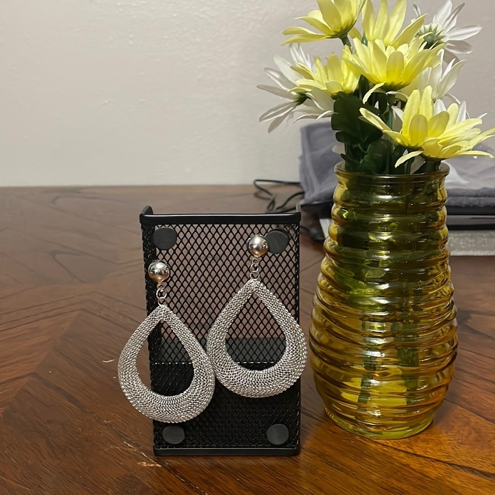 Silver Hoop Earrings